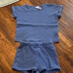 Cat & Jack Blue Kids Matching Set